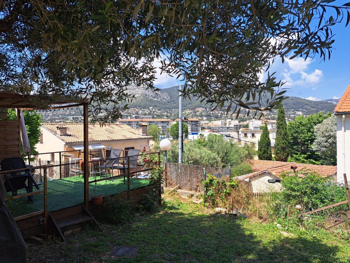 location vacances T4 bas de villa Tolón Exterior foto
